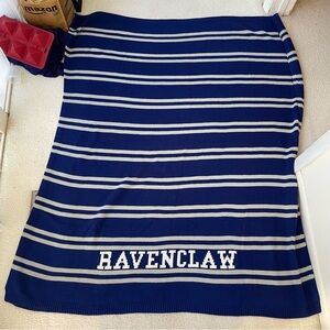 Pottery Barn Teen "Harry Potter" Collegiate Stripe Ravenclaw House Throw Blanket